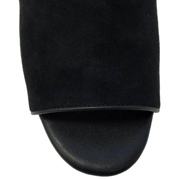 Expression Women's Shea Cork Wedge Sandals -Black - Picture 2 of 3